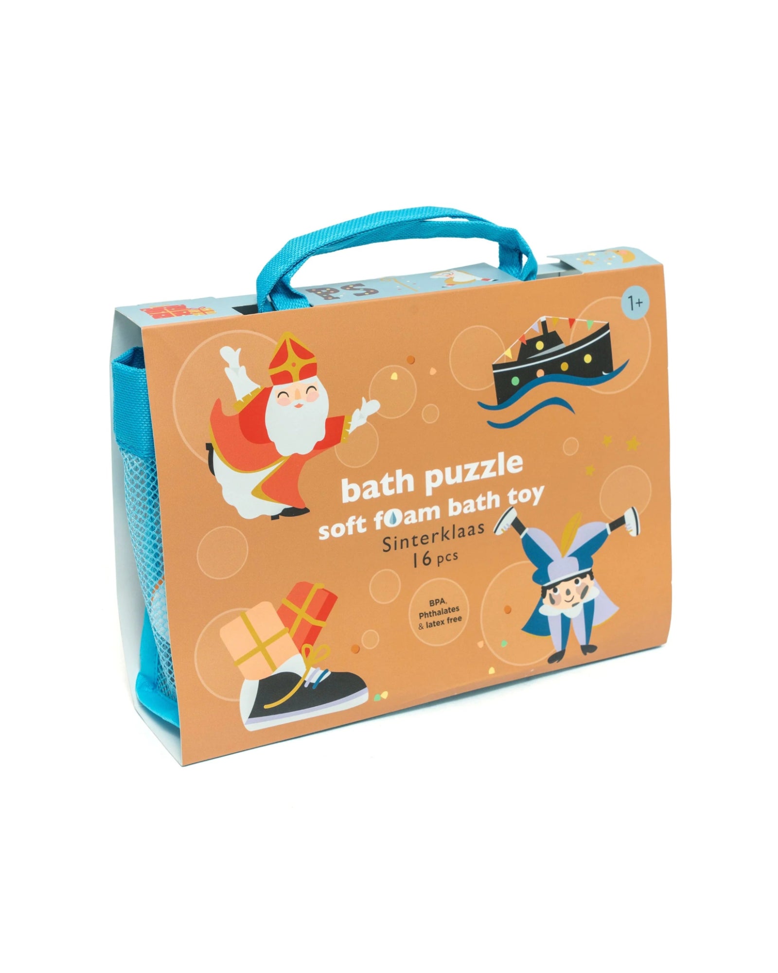 Soft foam bath puzzle sinterklaas image 0