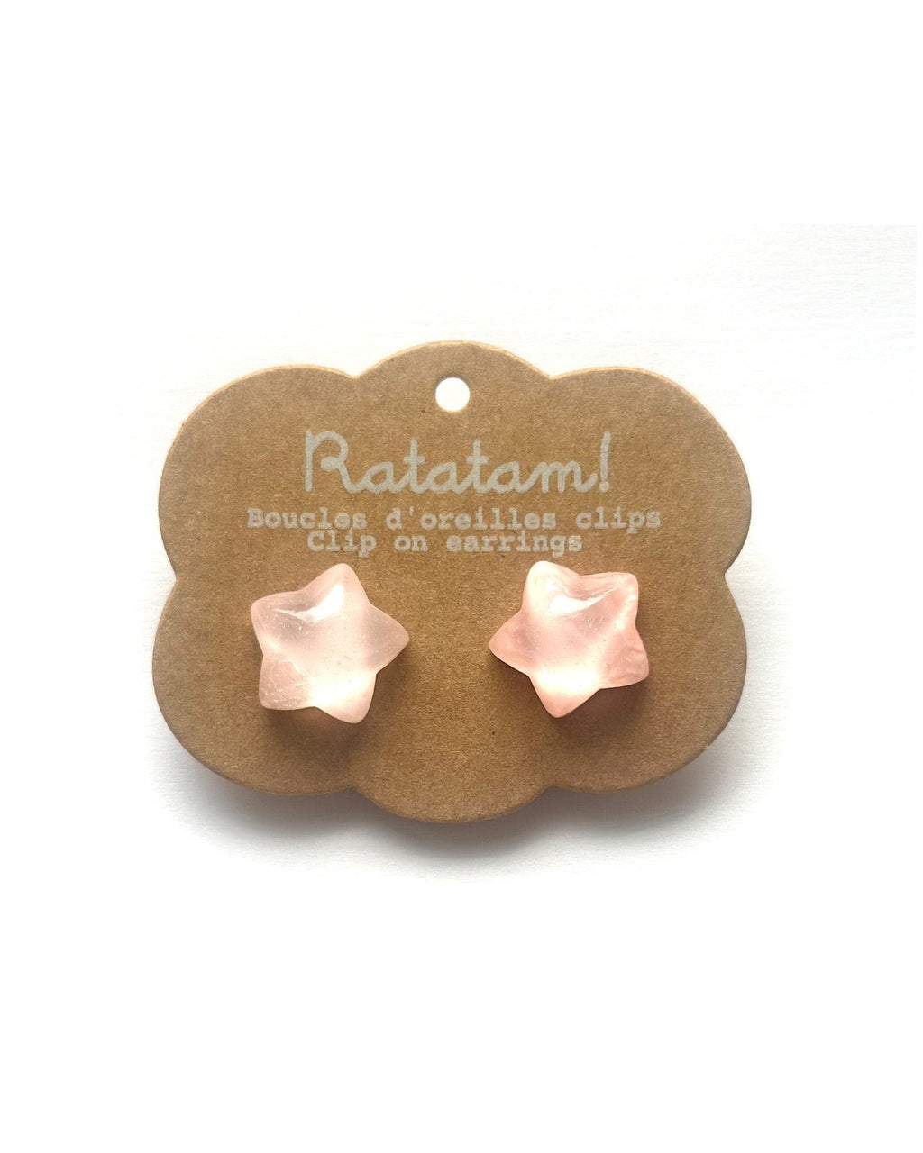 Set of 5 multicolor pairs of earrings STARS image 4