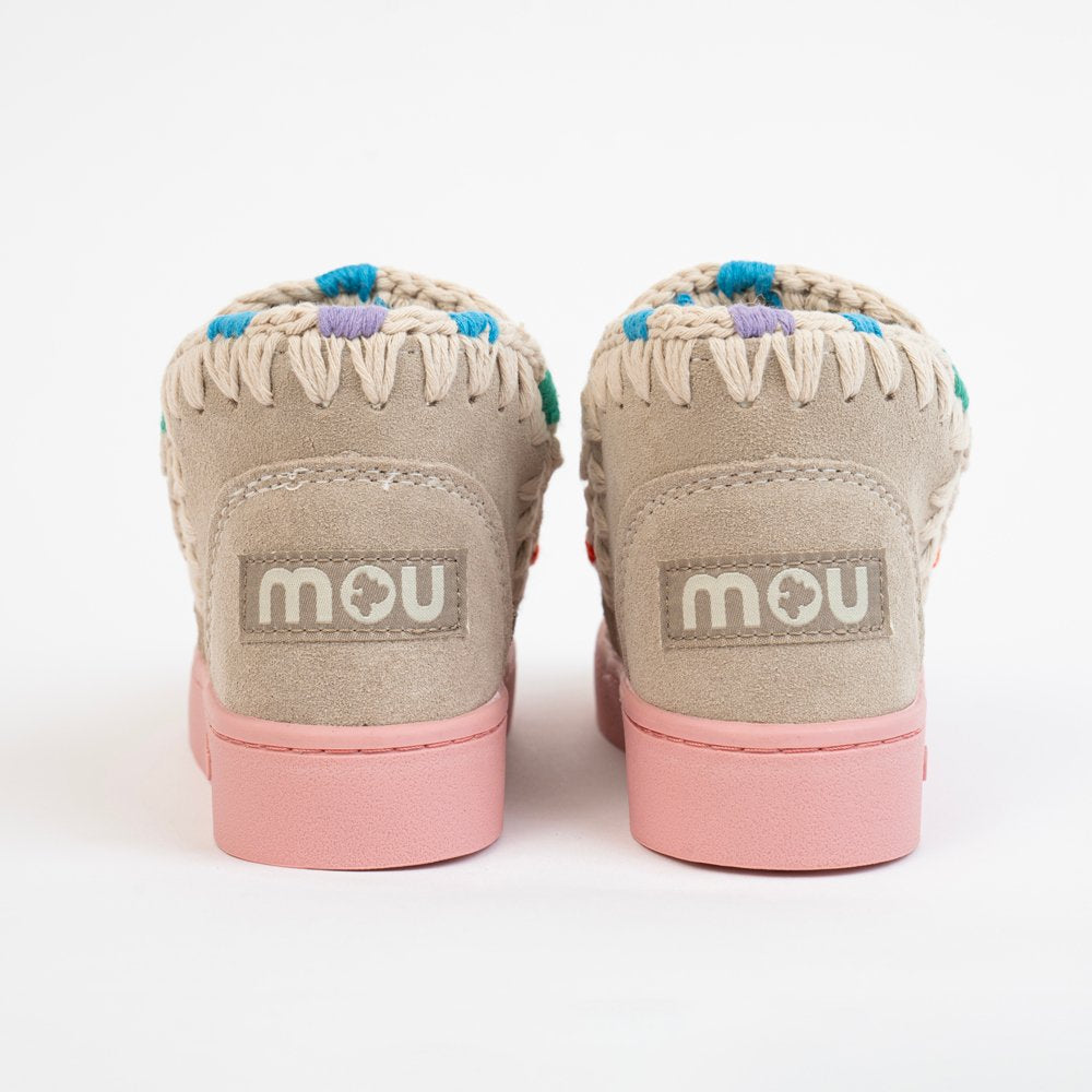 Summer Eskimo Sneaker Kid Multicolor Stitching image 2