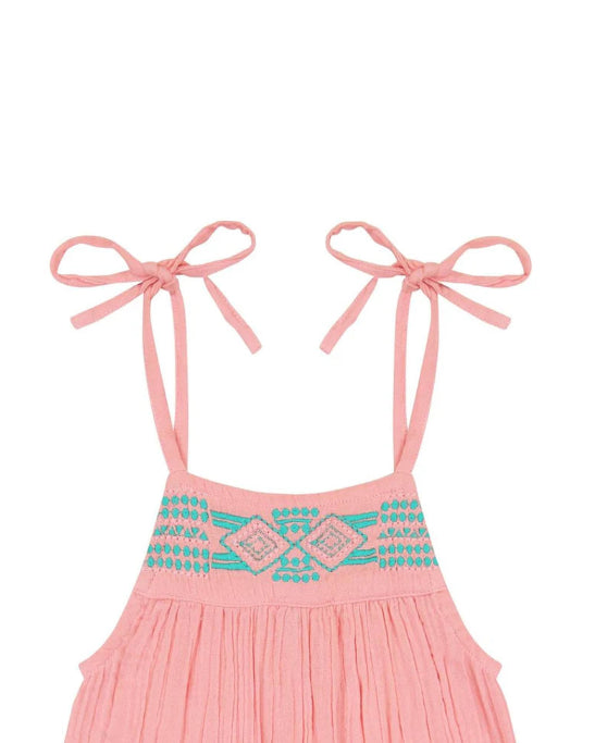 Marley Shoulder Tie Baby Romper image 3