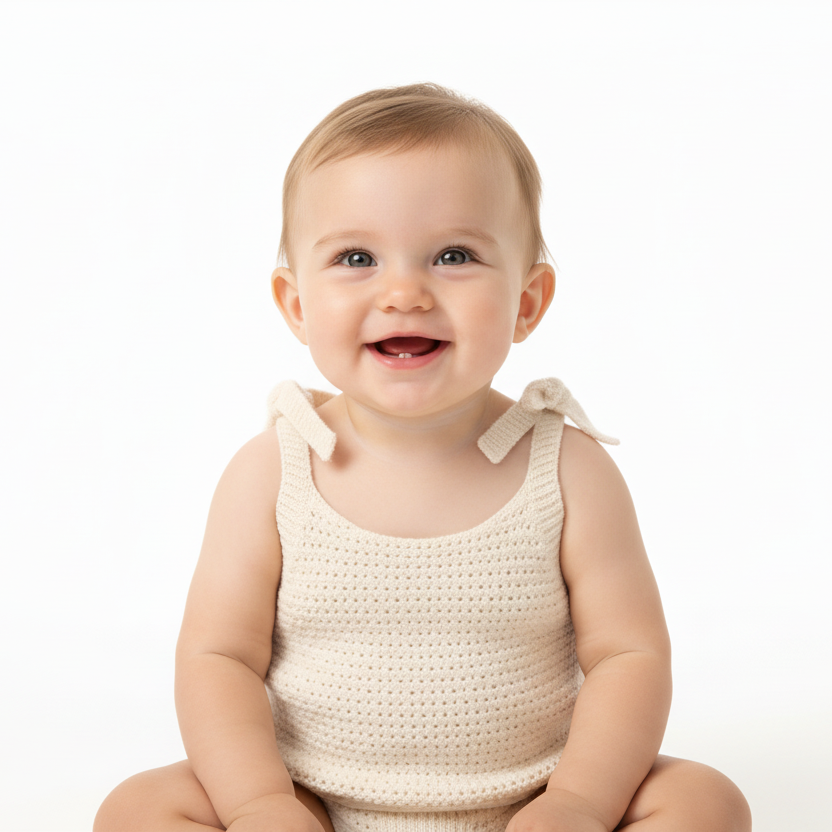 Tricot Cotton Baby Top