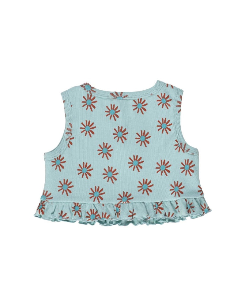 Frilled Ribbed Top Allover Suns image 1