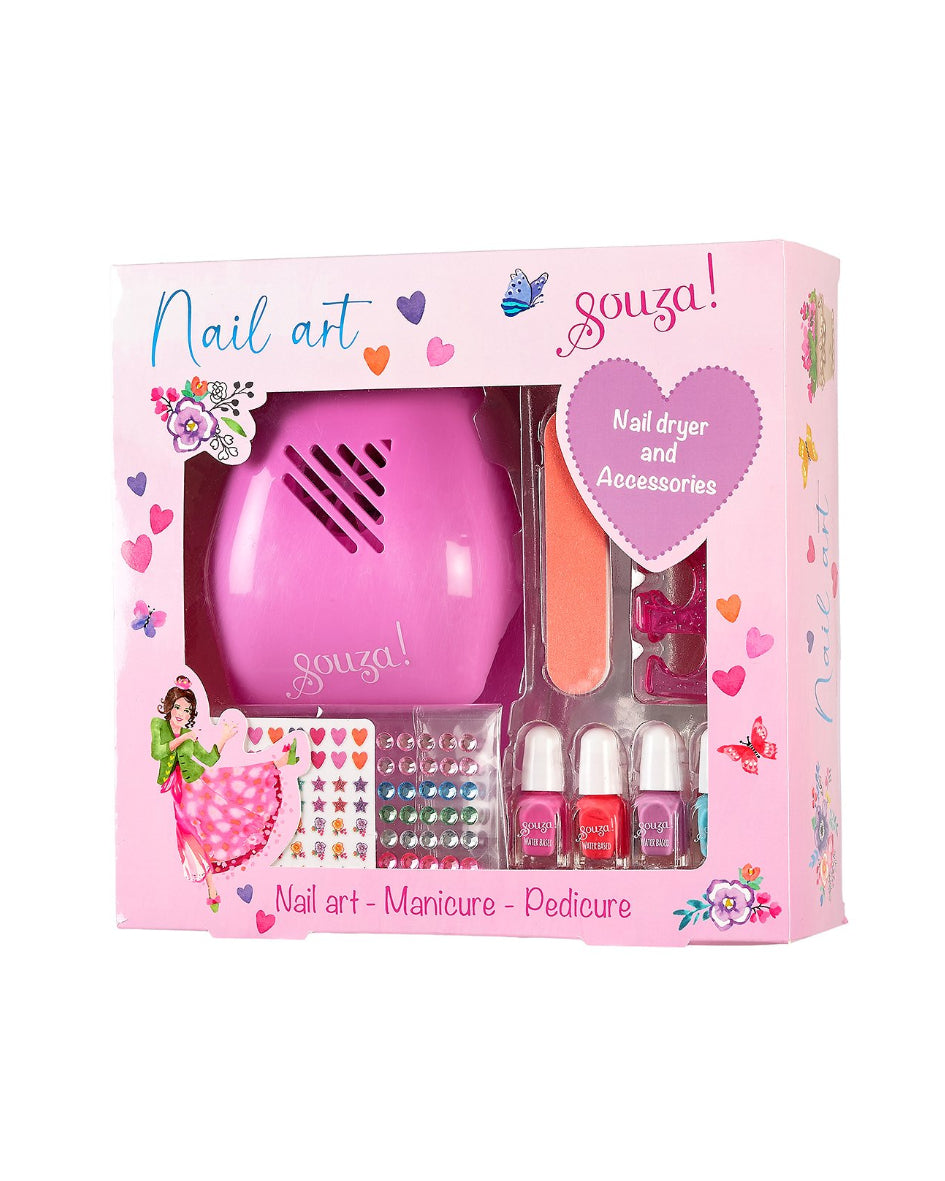 Nail dryer + Nail polish set image 1