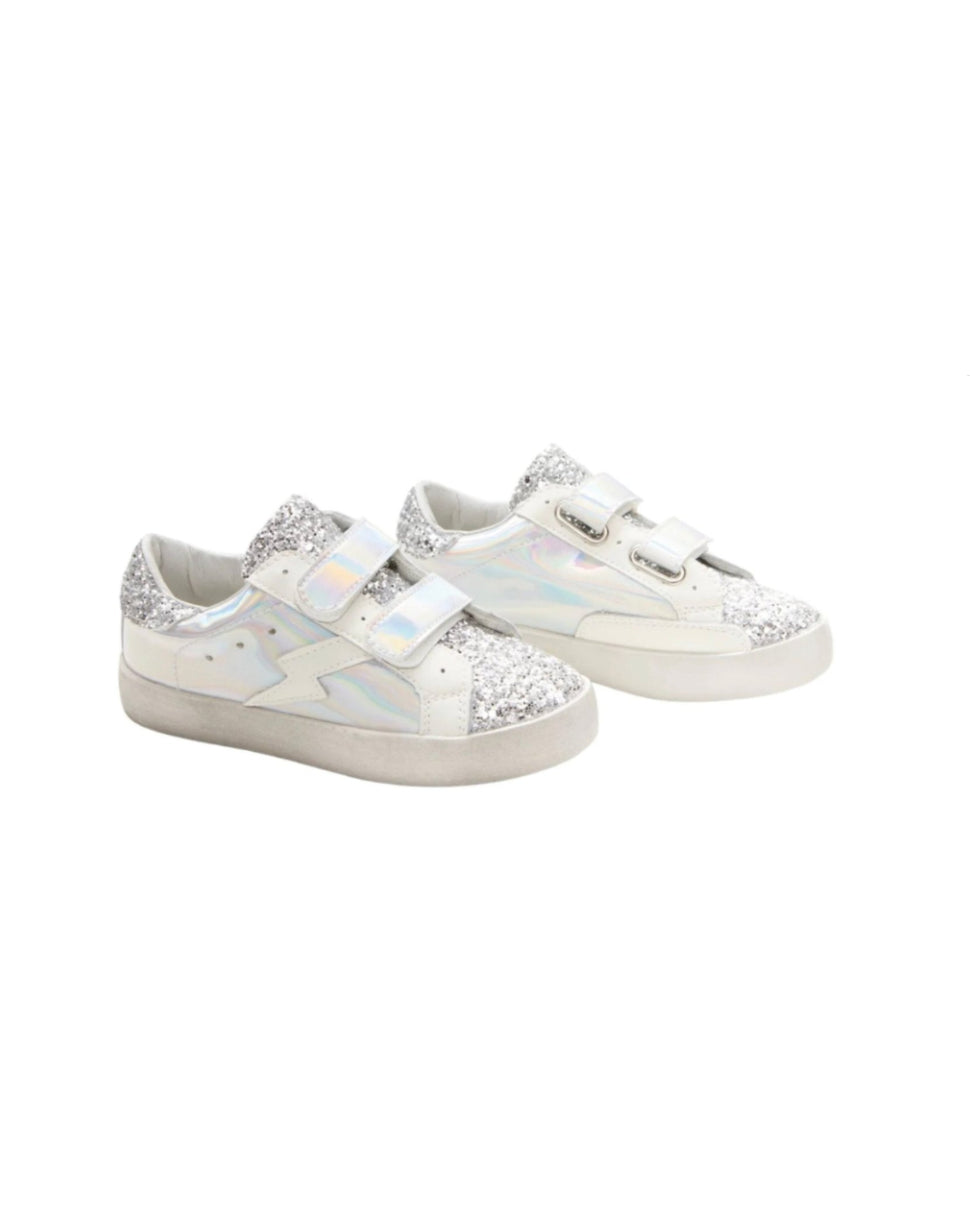 Stormi Iridescent Velcro Sneakers image 0