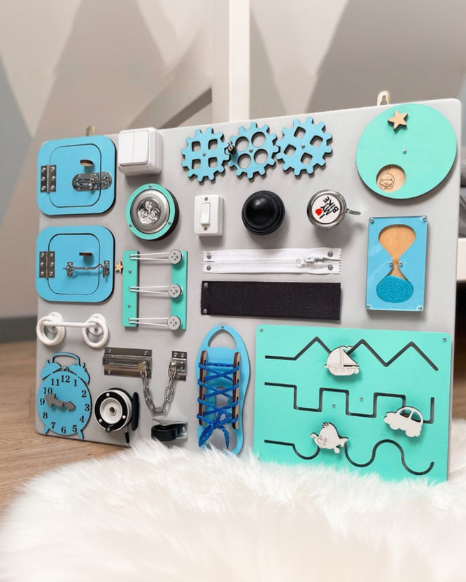 Busy Board MAXI (blue-mint) image 6