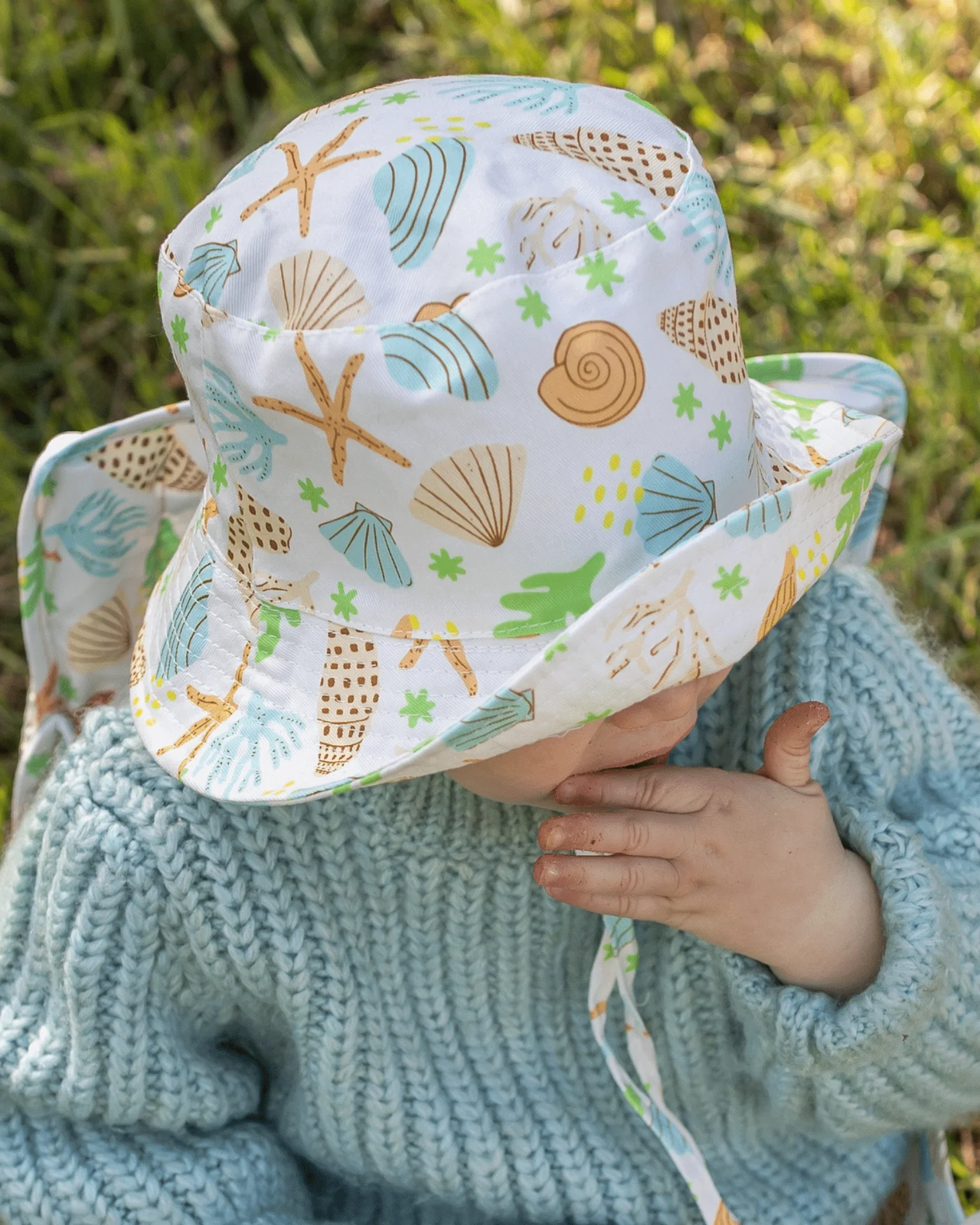 Sailor Baby Cotton Hat image 0