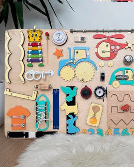 Busy Board XL - Montessori Toy For Kids image 3