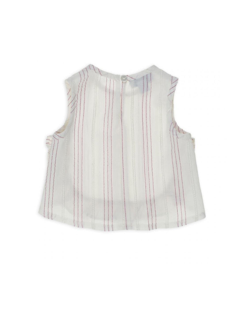 FRILLED TOP WOVEN LUREX image 1