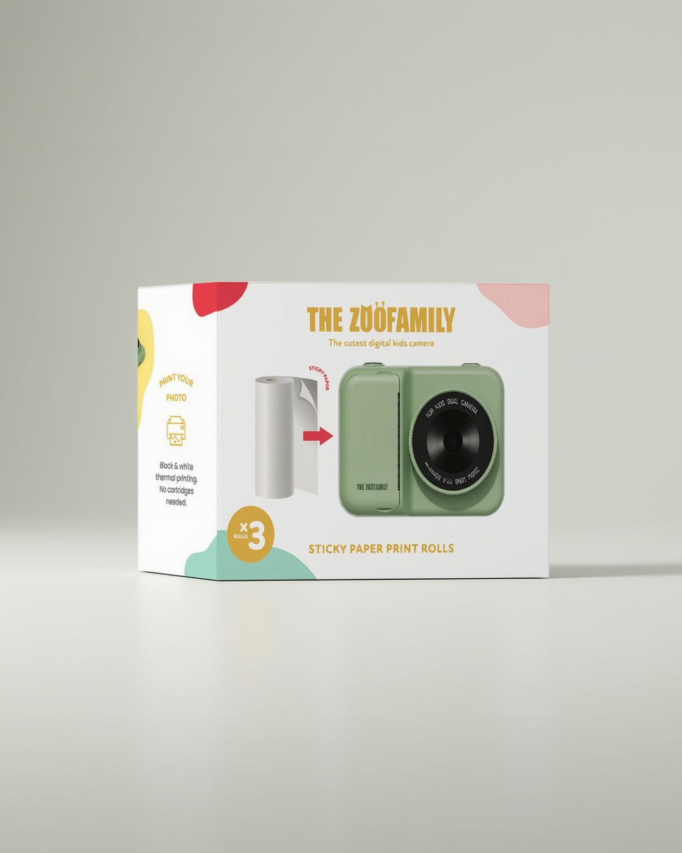sticky paper rolls set (set of 3 rolls) image 1