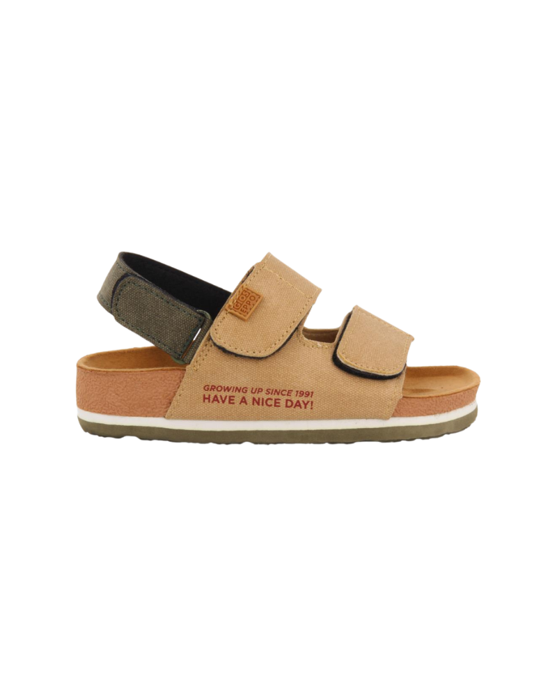 Gerais Boys Beige Footbed Sandals image 1
