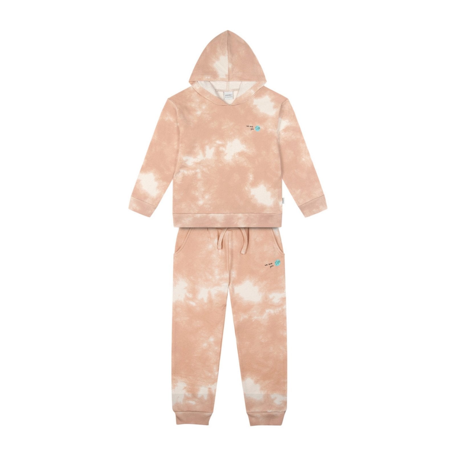 Kids Beige Batic Sweatshirt Set image 1
