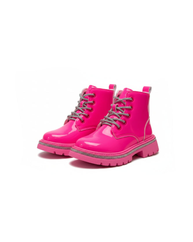 Hot Pink Crystal Boots image 2