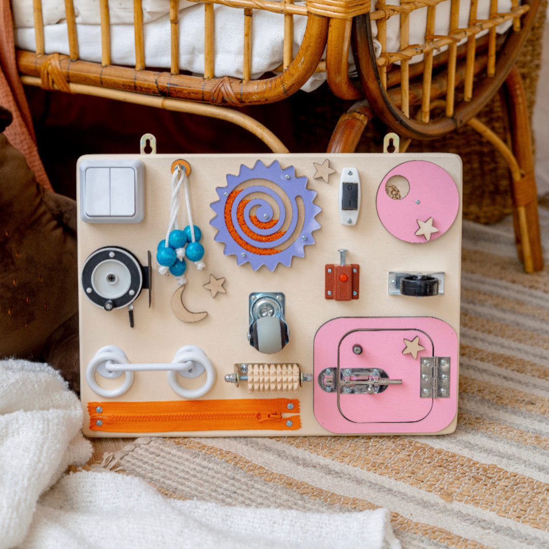 Mini Busy Board (Pink) image 2