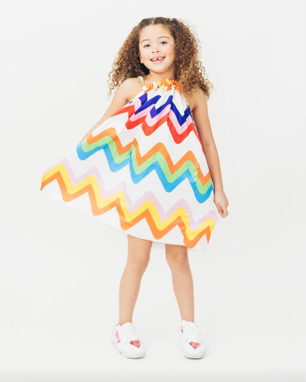 Wave Beaded Multi-Color Dress image 1