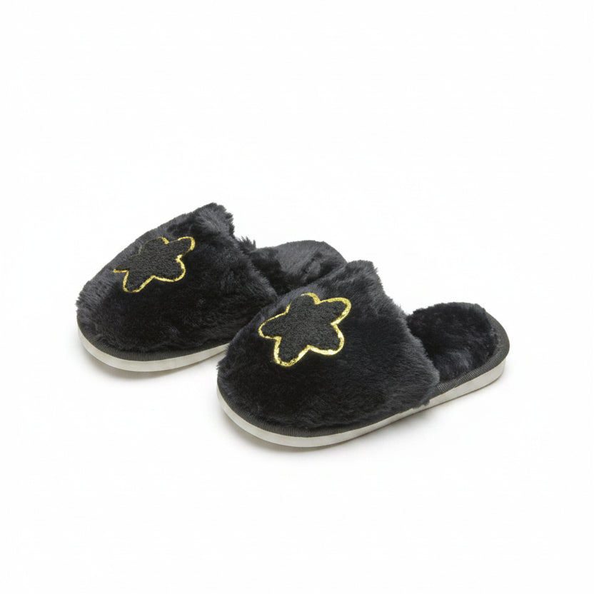 Cali Star Fuzzy Slippers