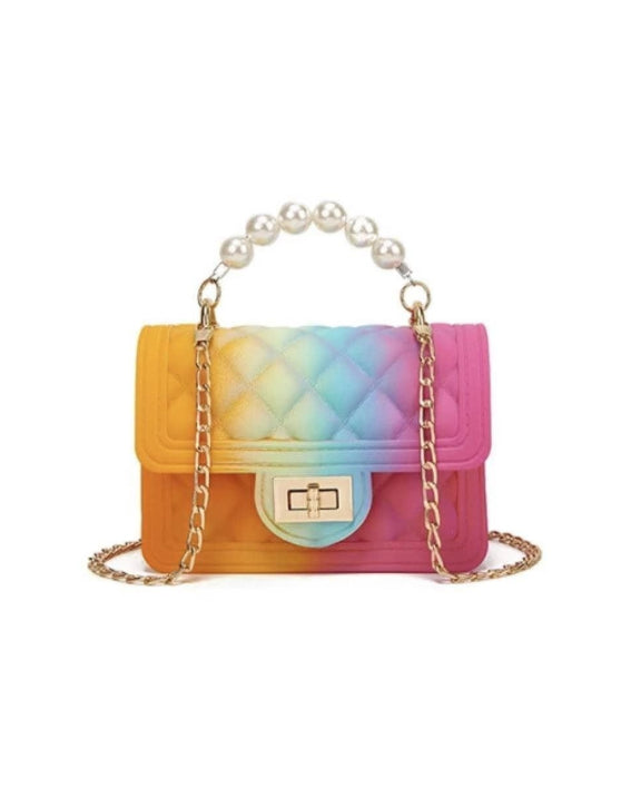 Mini Tie Dye Coco &amp; Pearls Purse' image 2