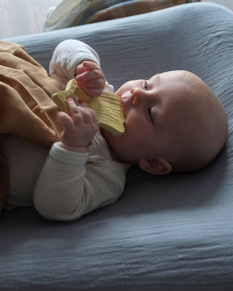 Natural Rubber Teether - Shooting Star image 0