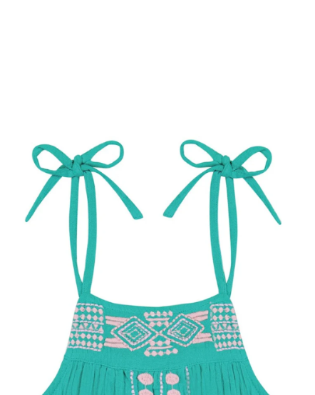 Marley Shoulder Tie Baby Romper image 1