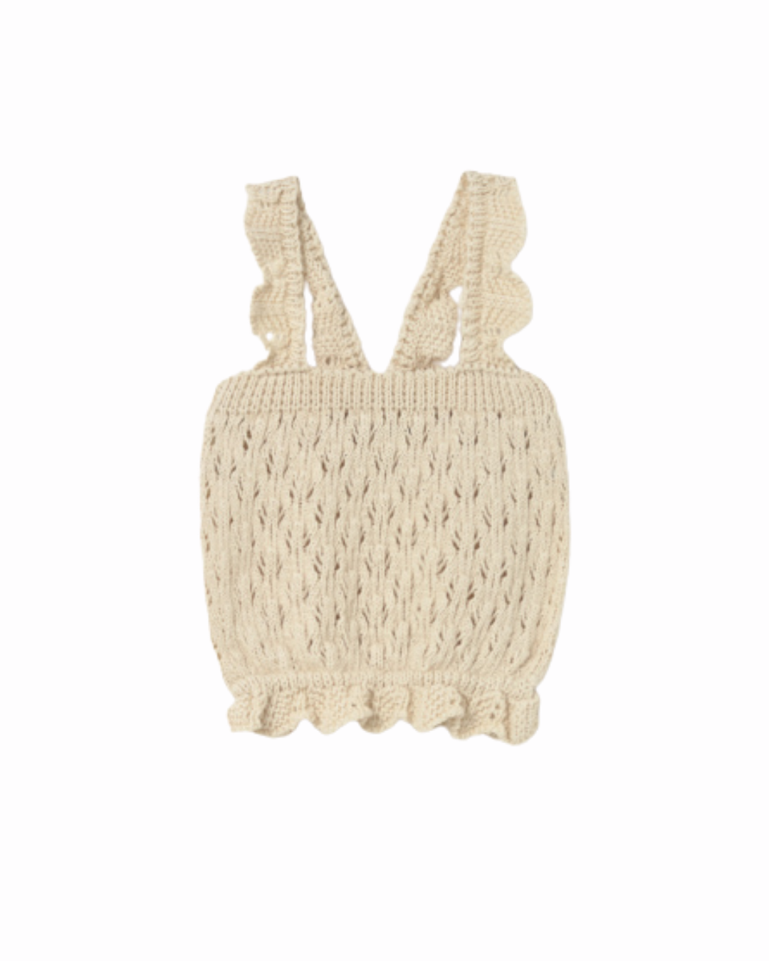 Openwork Tricot Baby Top