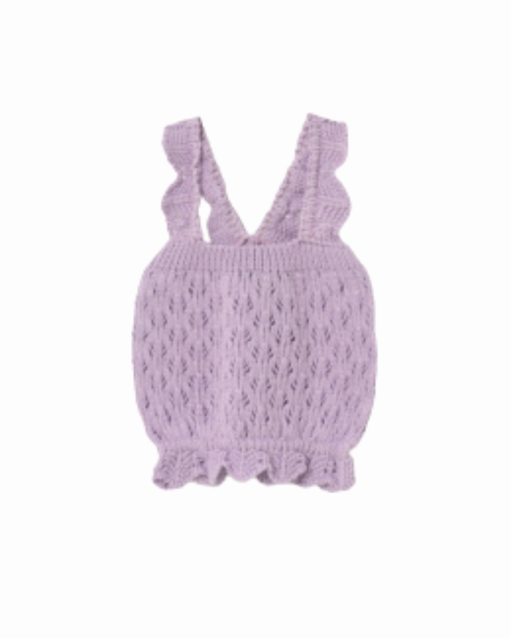 Openwork Tricot Baby Top