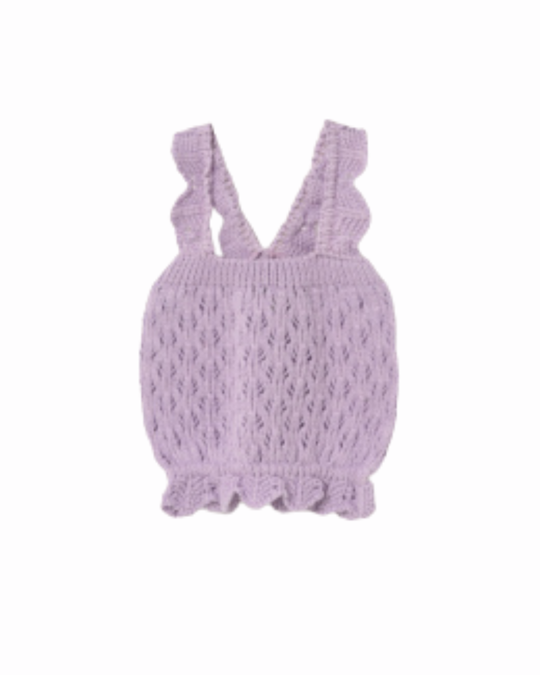 Openwork Tricot Baby Top