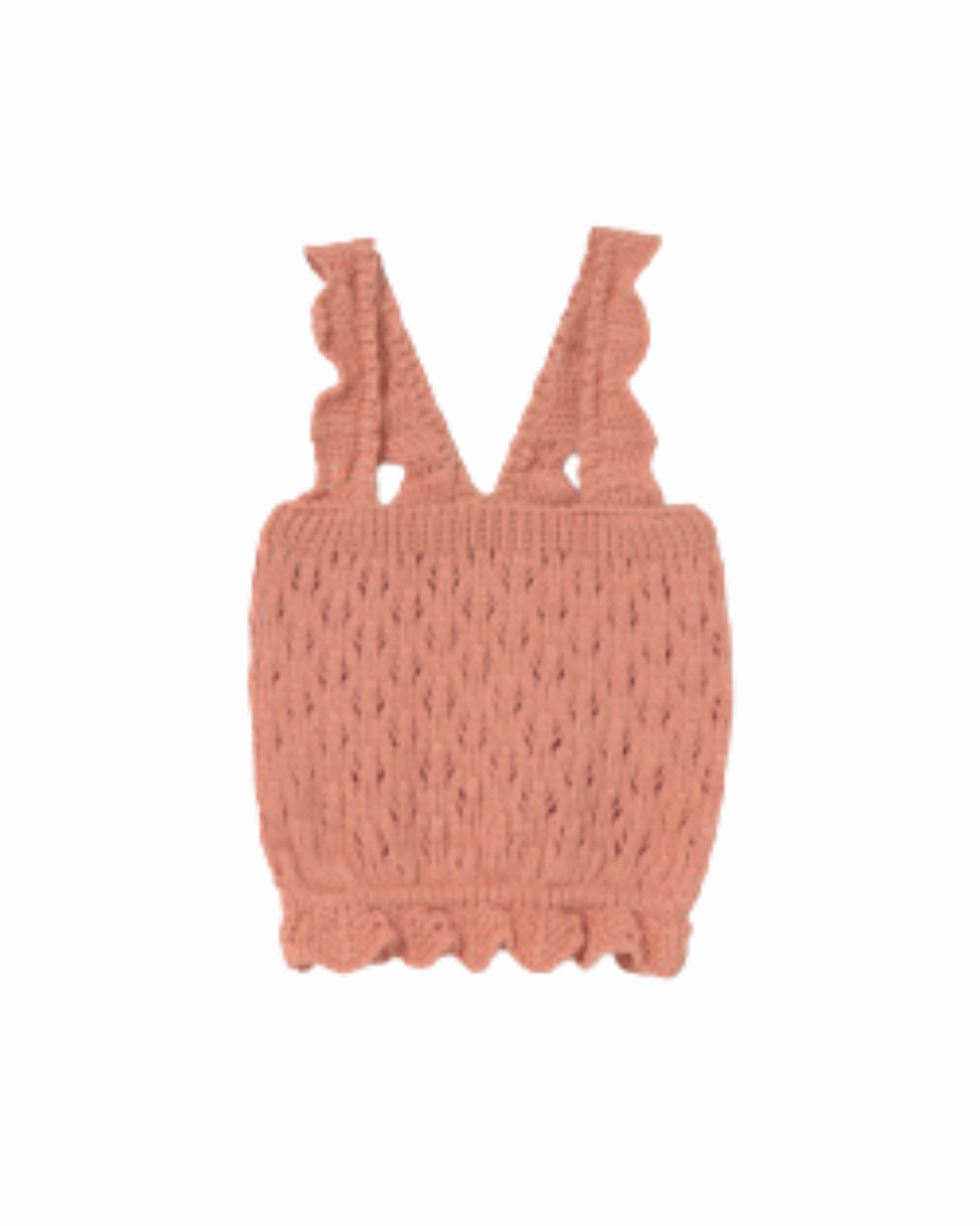 Openwork Tricot Baby Top