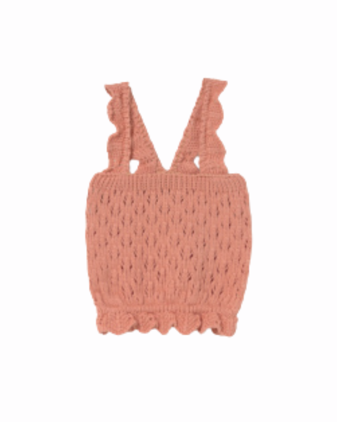 Openwork Tricot Baby Top