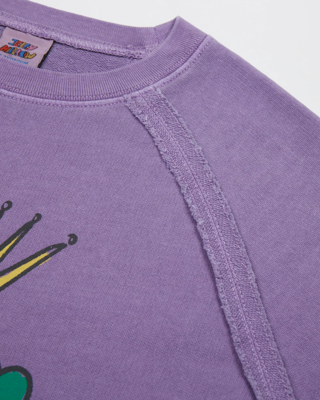 Broccoli Pigment Sweatshirt – Purple image 2
