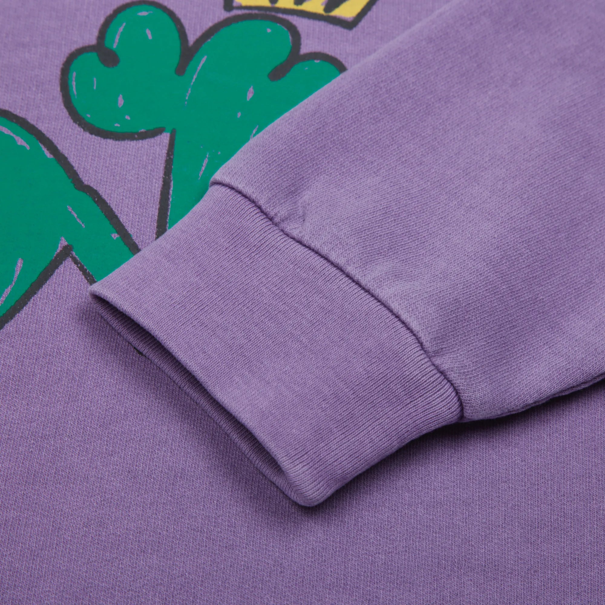 Broccoli Pigment Sweatshirt – Purple image 3