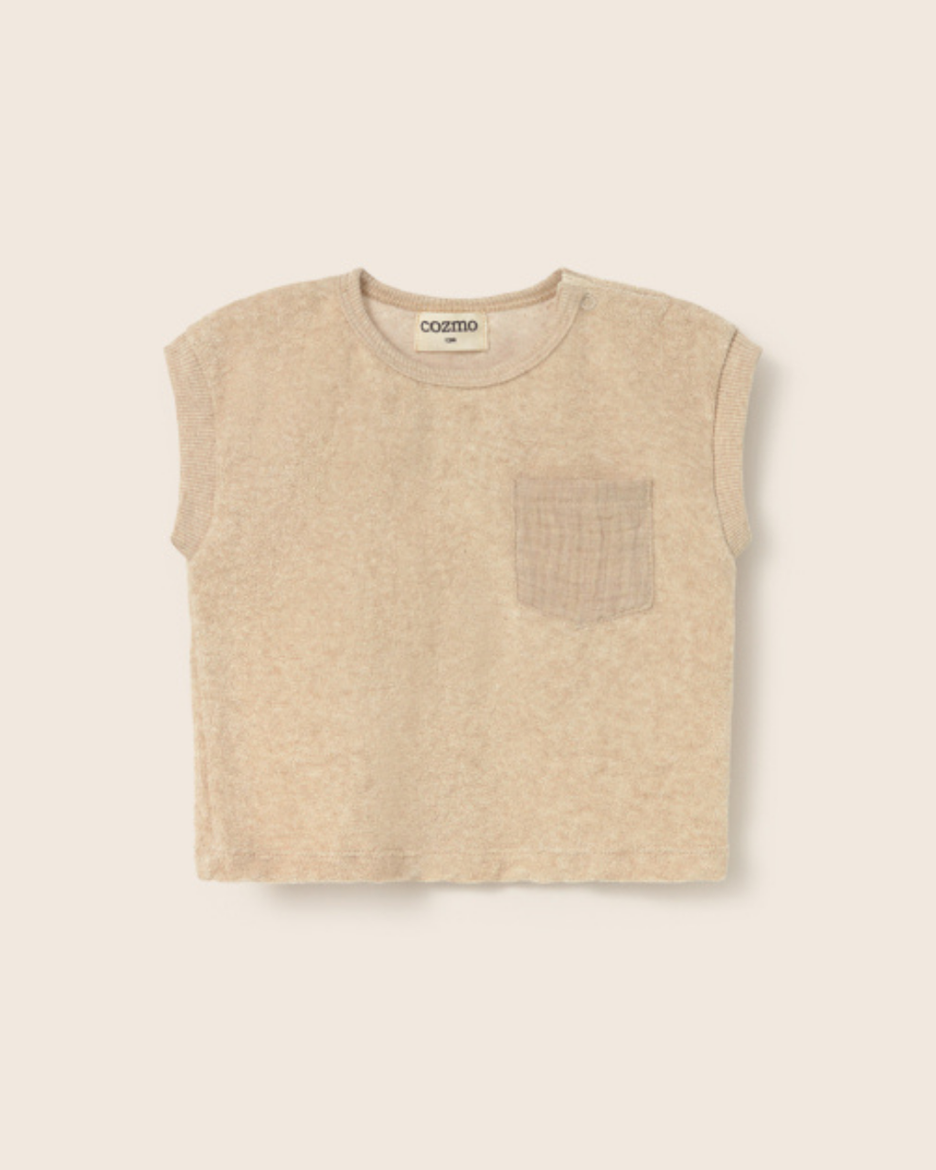 Soft Terry Cloth Baby T-Shirt