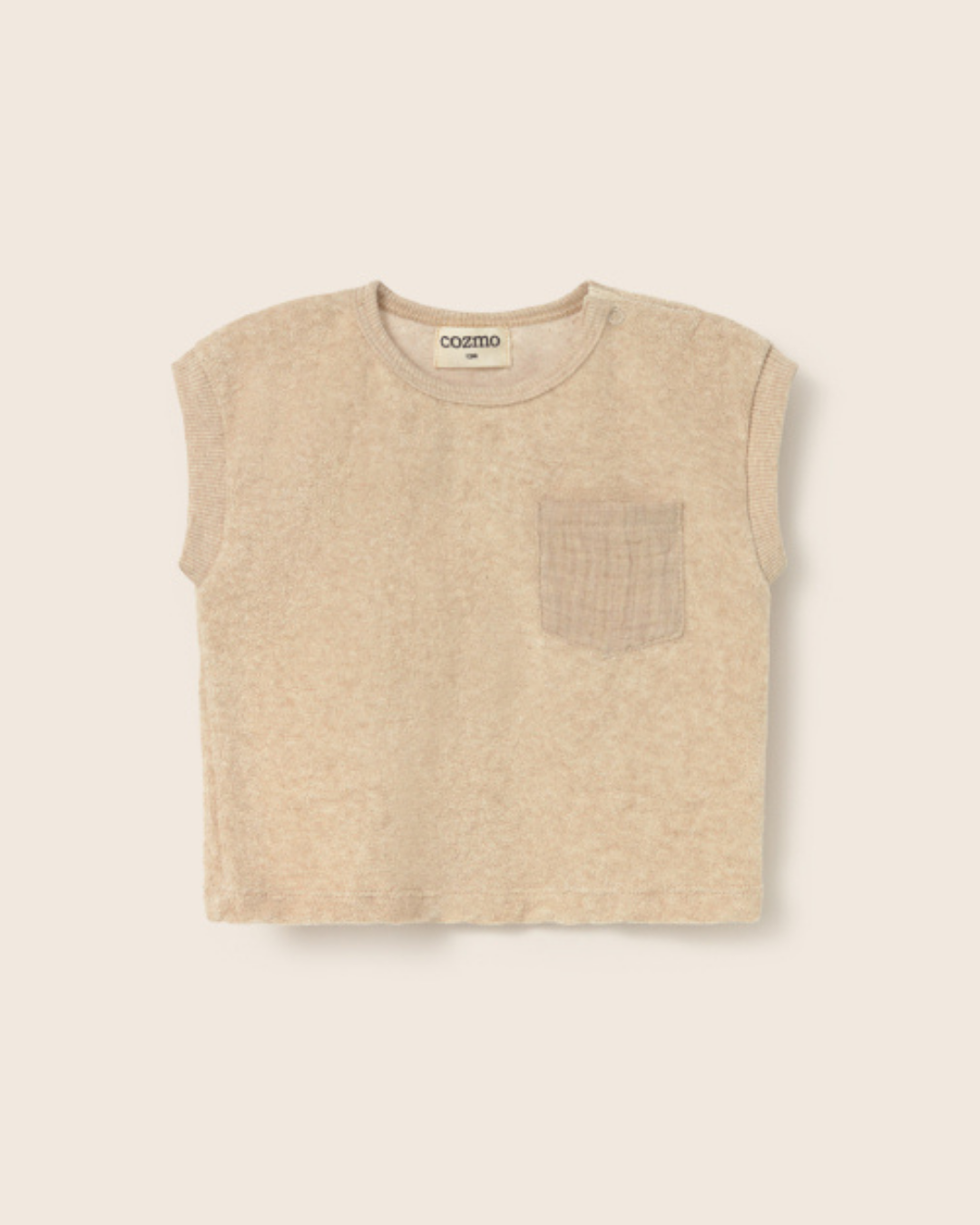 Soft Terry Cloth Baby T-Shirt