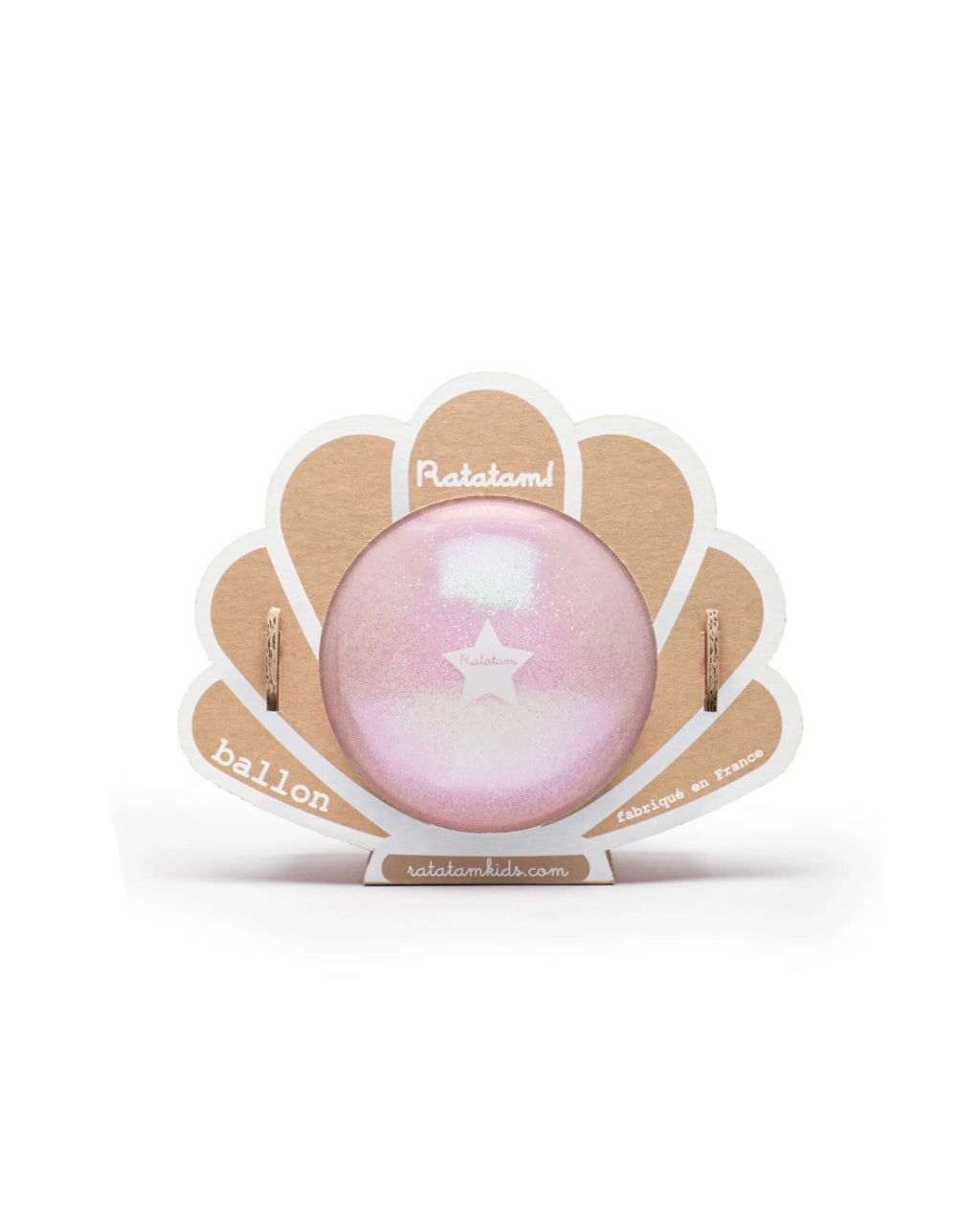 Shell ball 10 cm - Pink image
