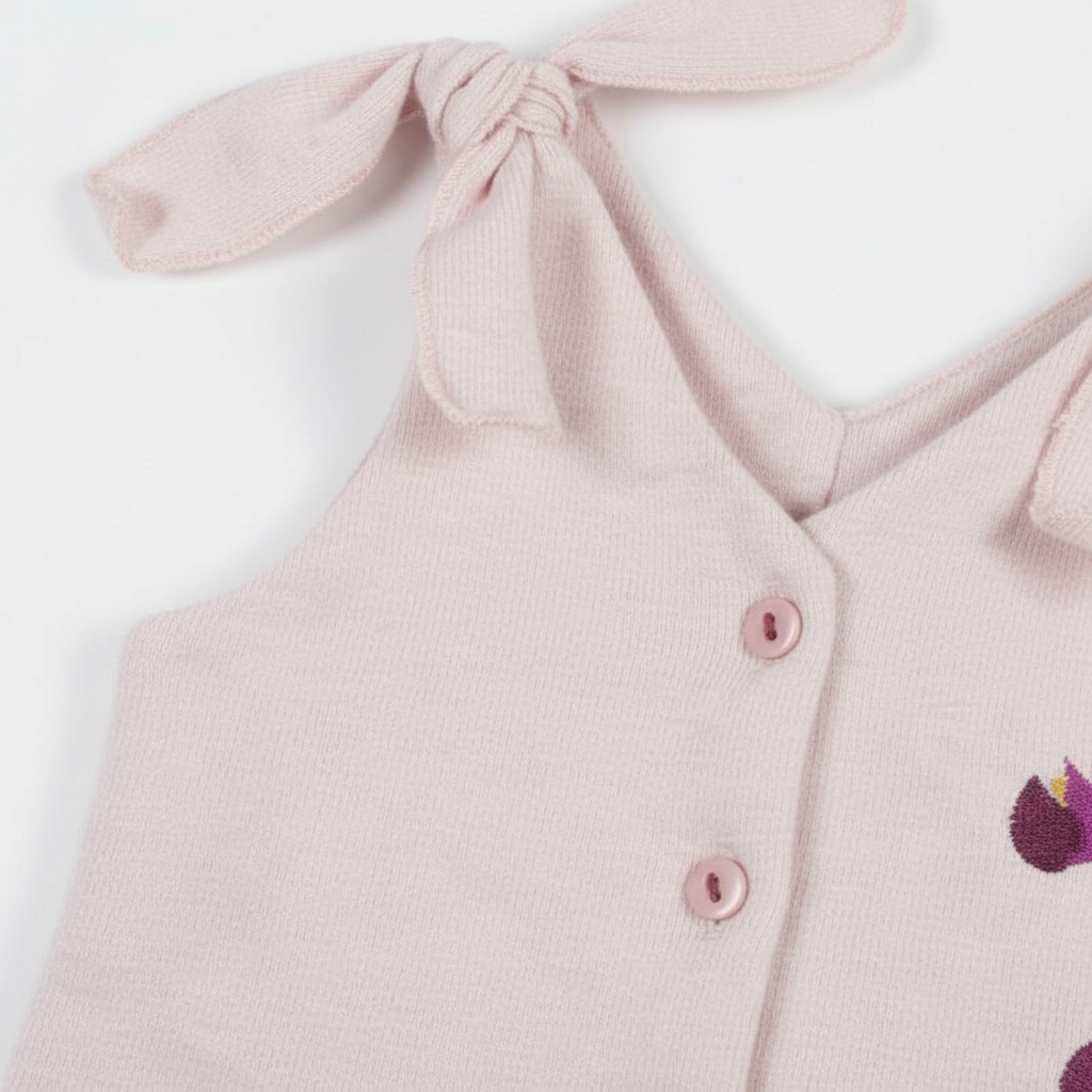 Frilled Jumpsuit Be Pure Pink