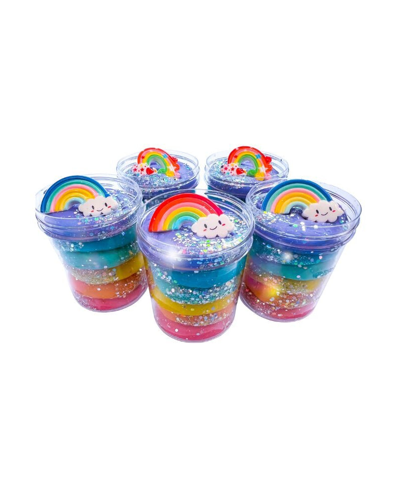 Rainbow Play dough Jars image 1