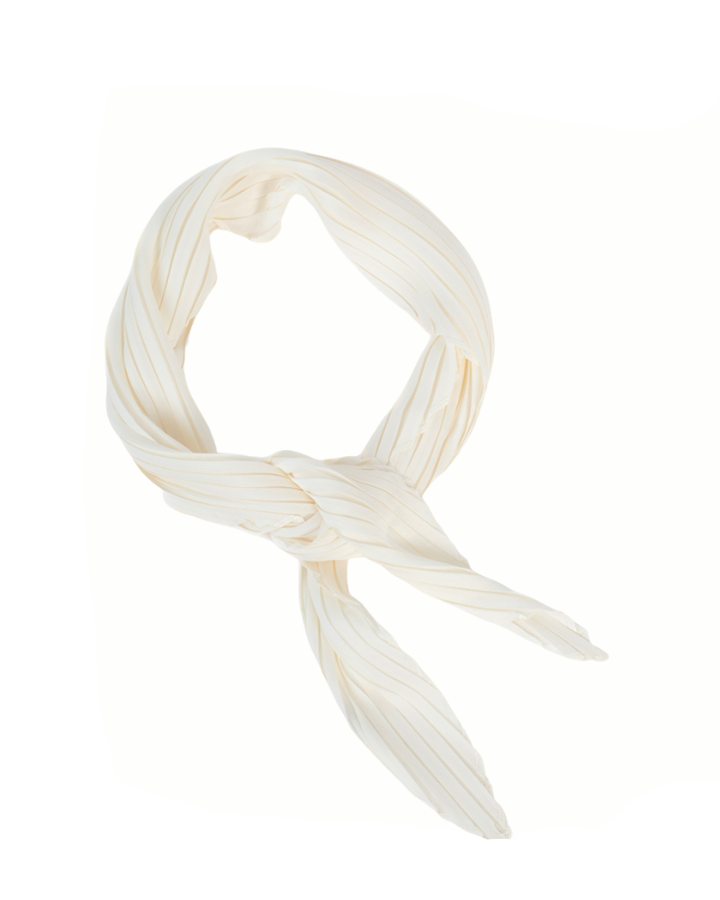 Headband Scarf - White image