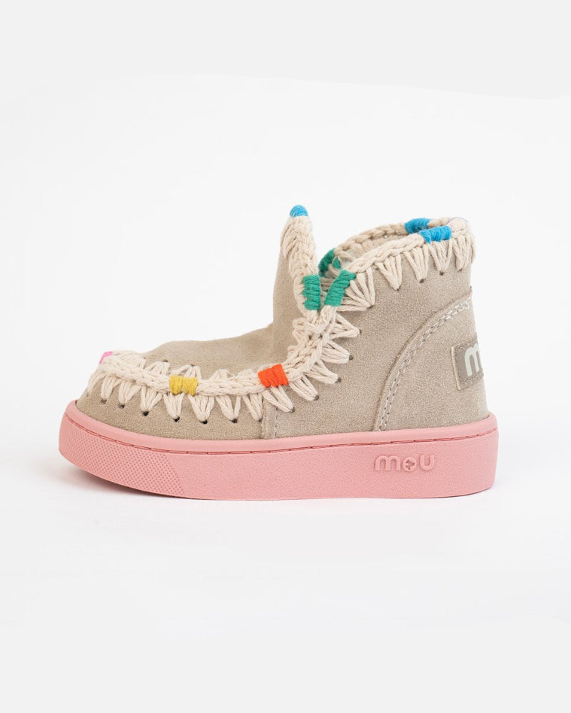 Summer Eskimo Sneaker Kid Multicolor Stitching image 1