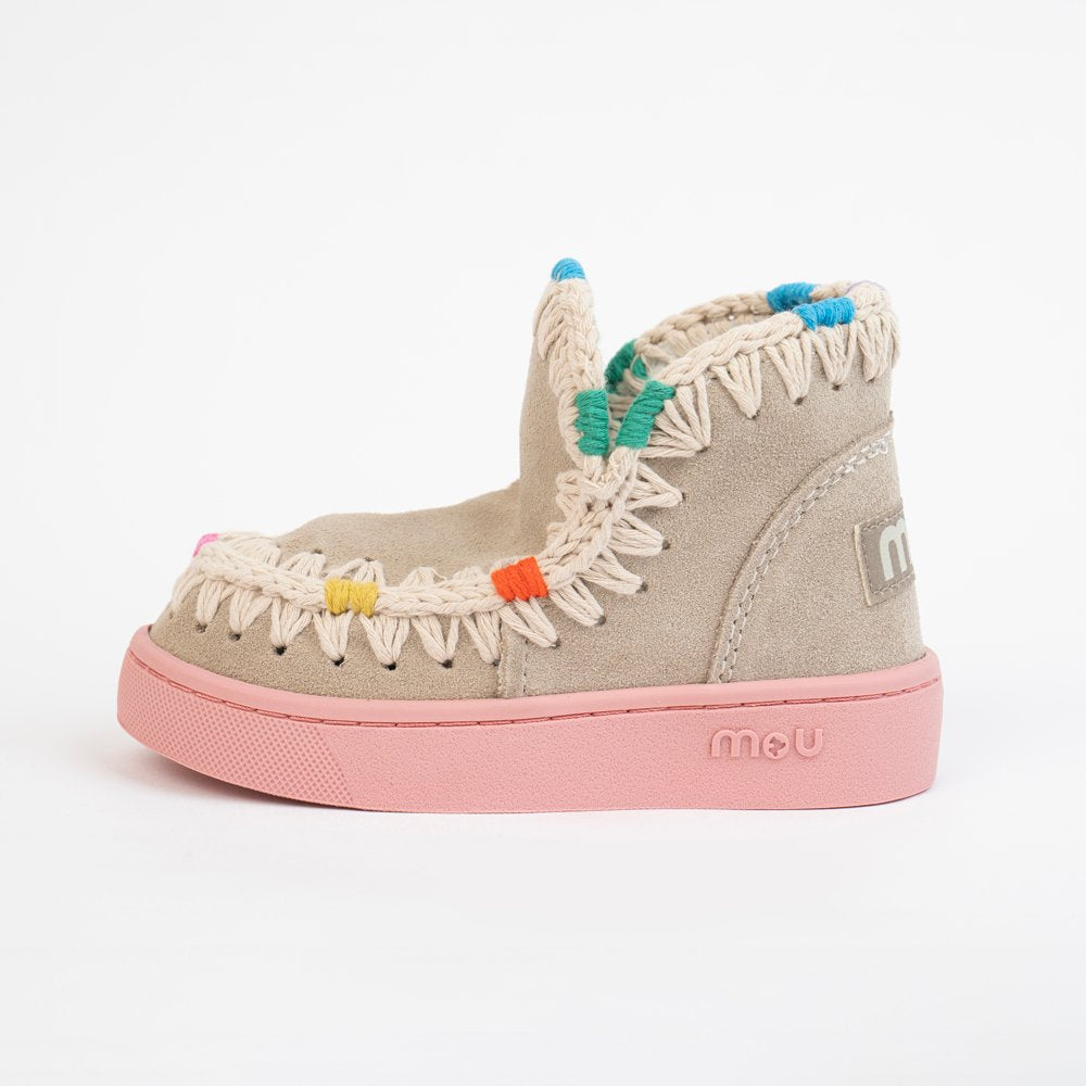 Summer Eskimo Sneaker Kid Multicolor Stitching image 1