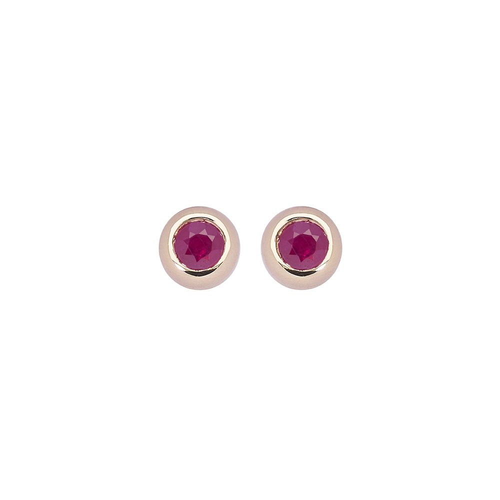 July Ruby Earrings' image 0
