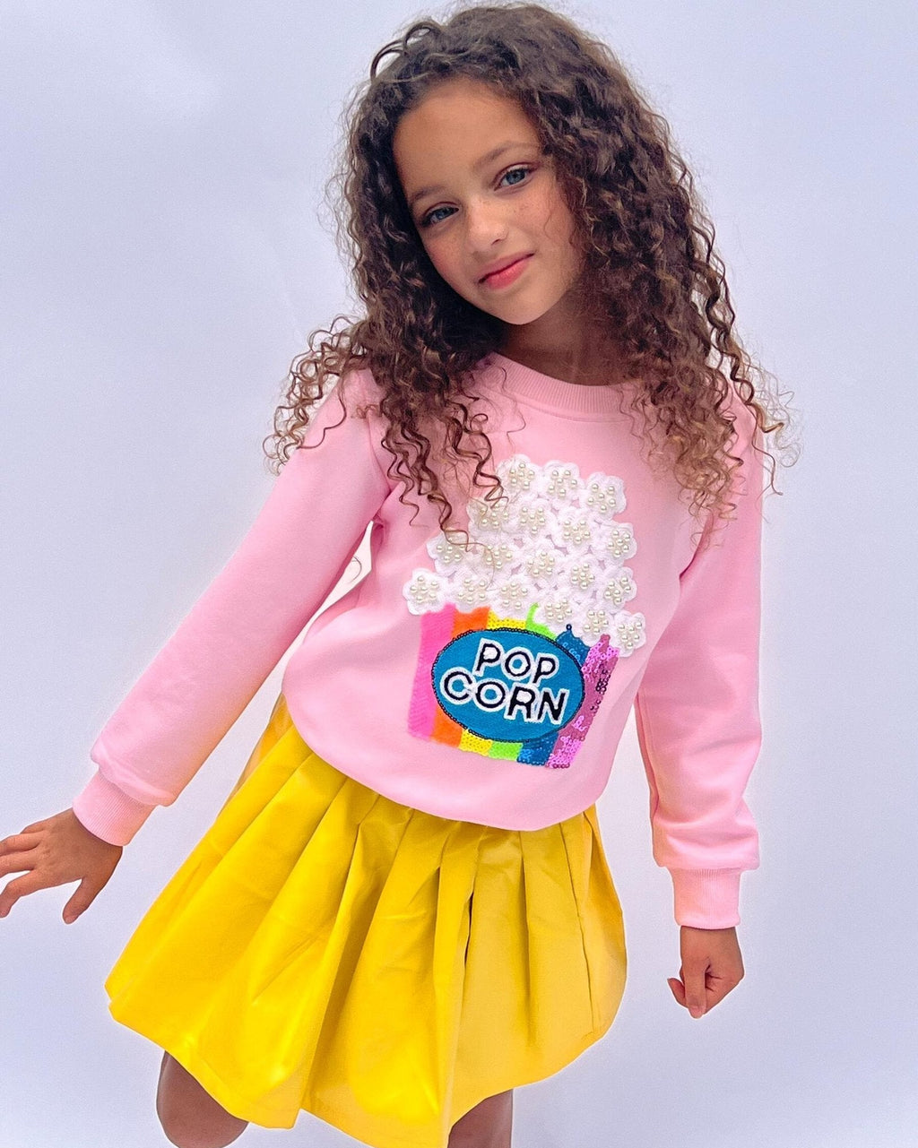 Pearls and Popcorn Sweatshirt   image 1