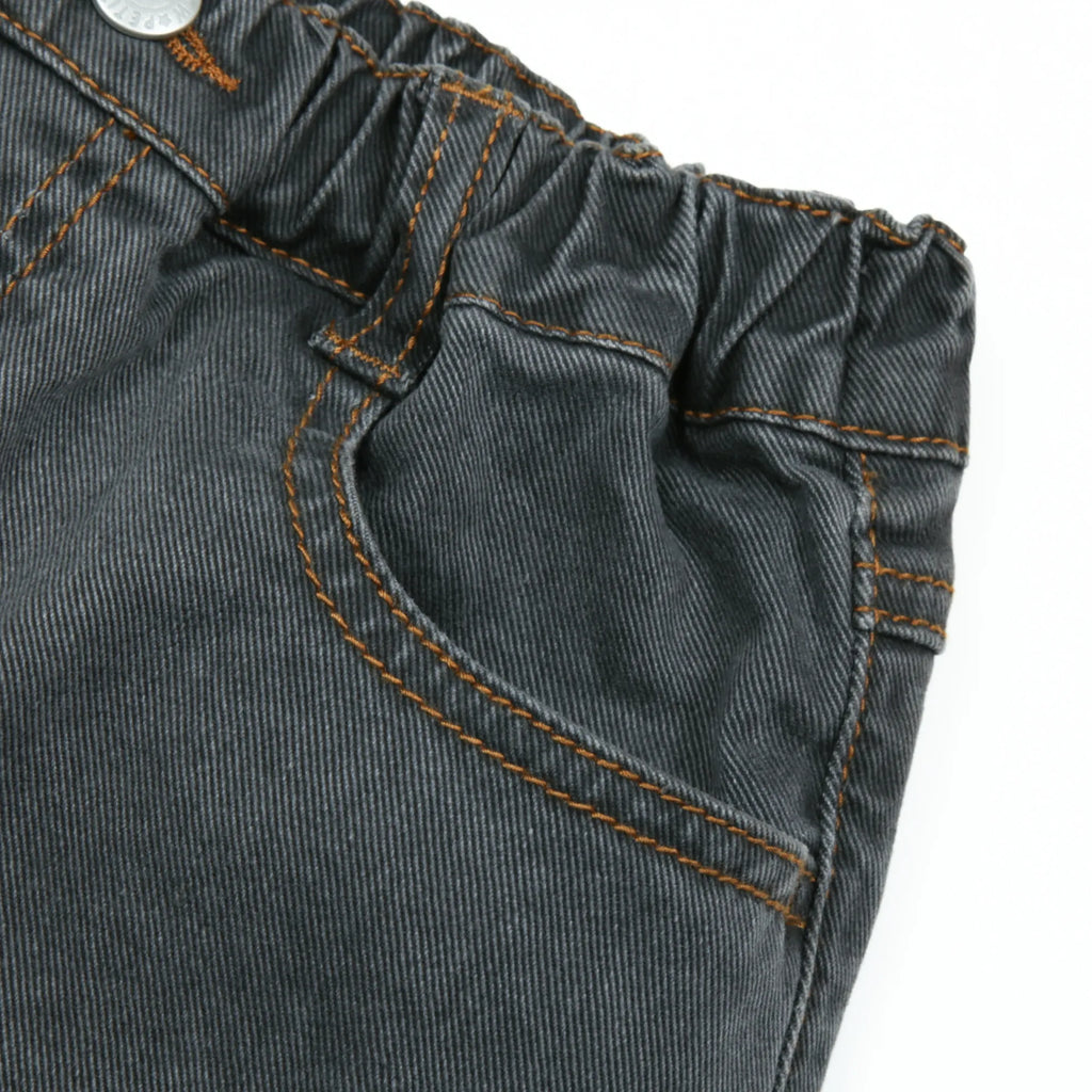 Mix &amp; Match Denim Pants – Grey image 3