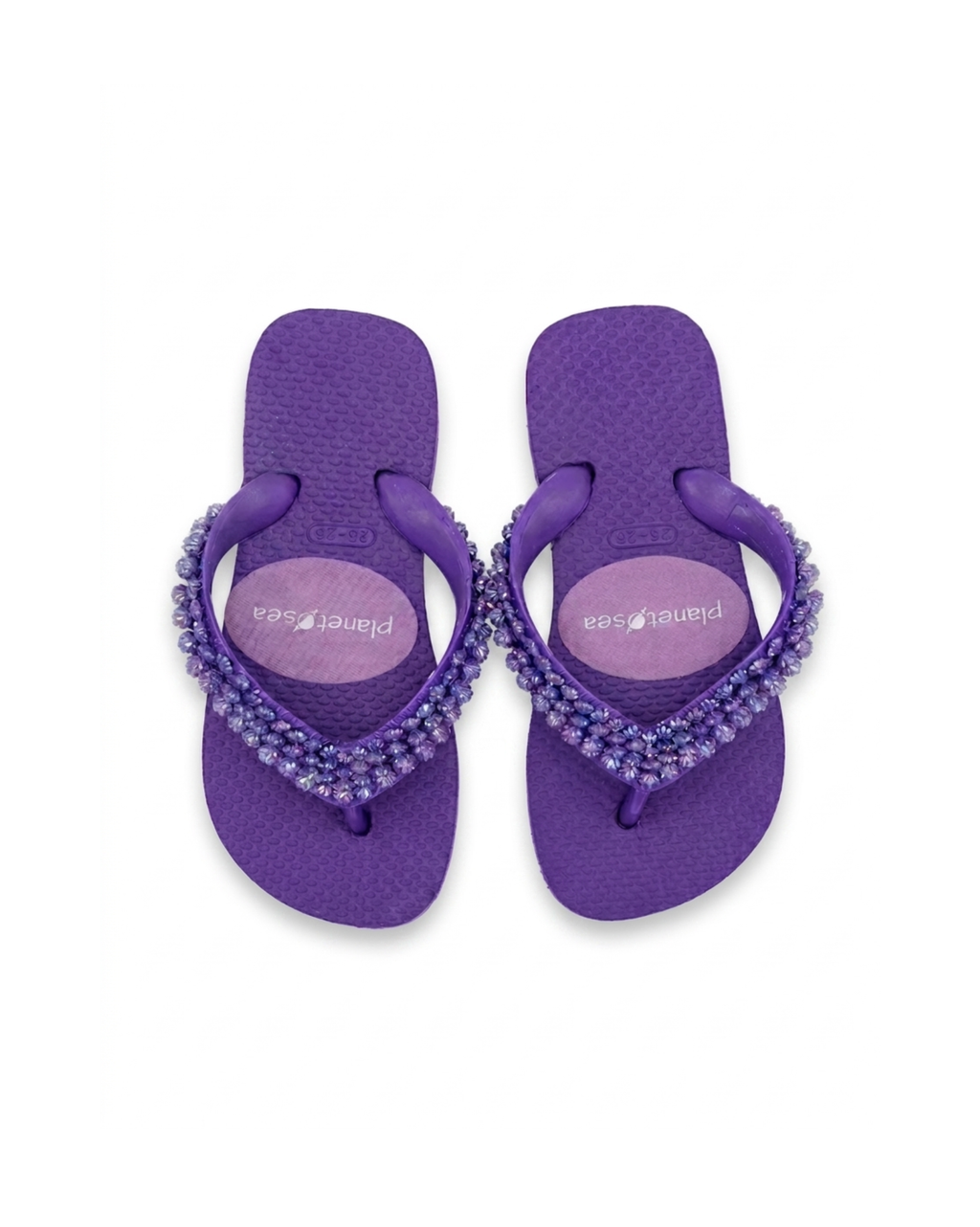PURPLE ACRYLIC BEADS