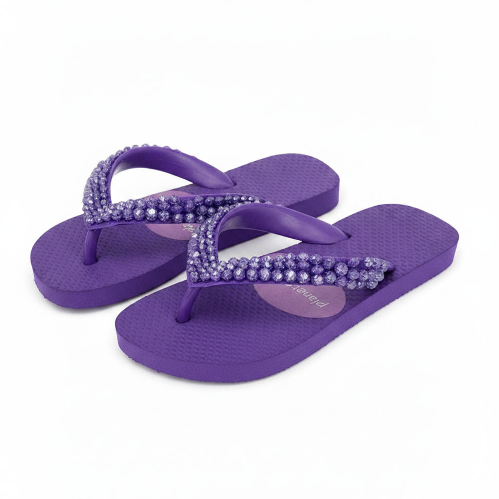 PURPLE ACRYLIC BEADS