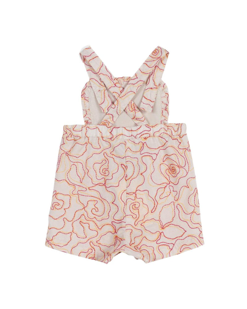 Dungarees Embroidered Azalea image 1