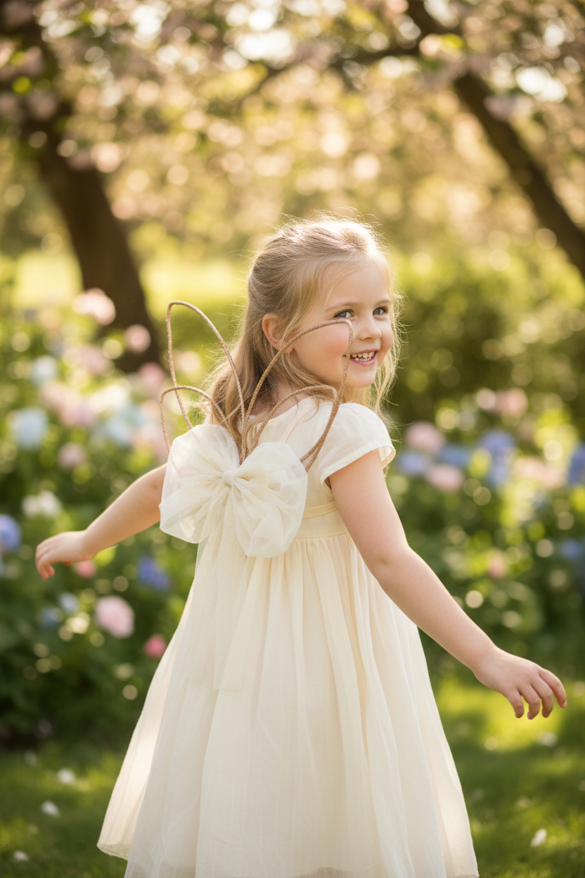 Fairy Wings Liv | Antique Gold