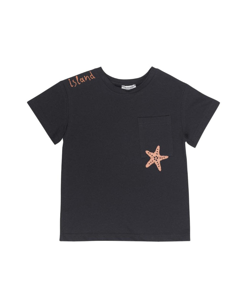 T-shirt Organic with Pocket Black image 0