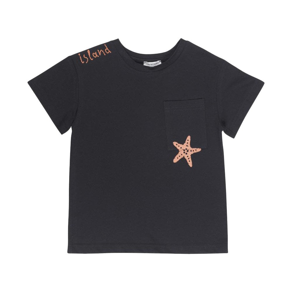 T-shirt Organic with Pocket Black image 0