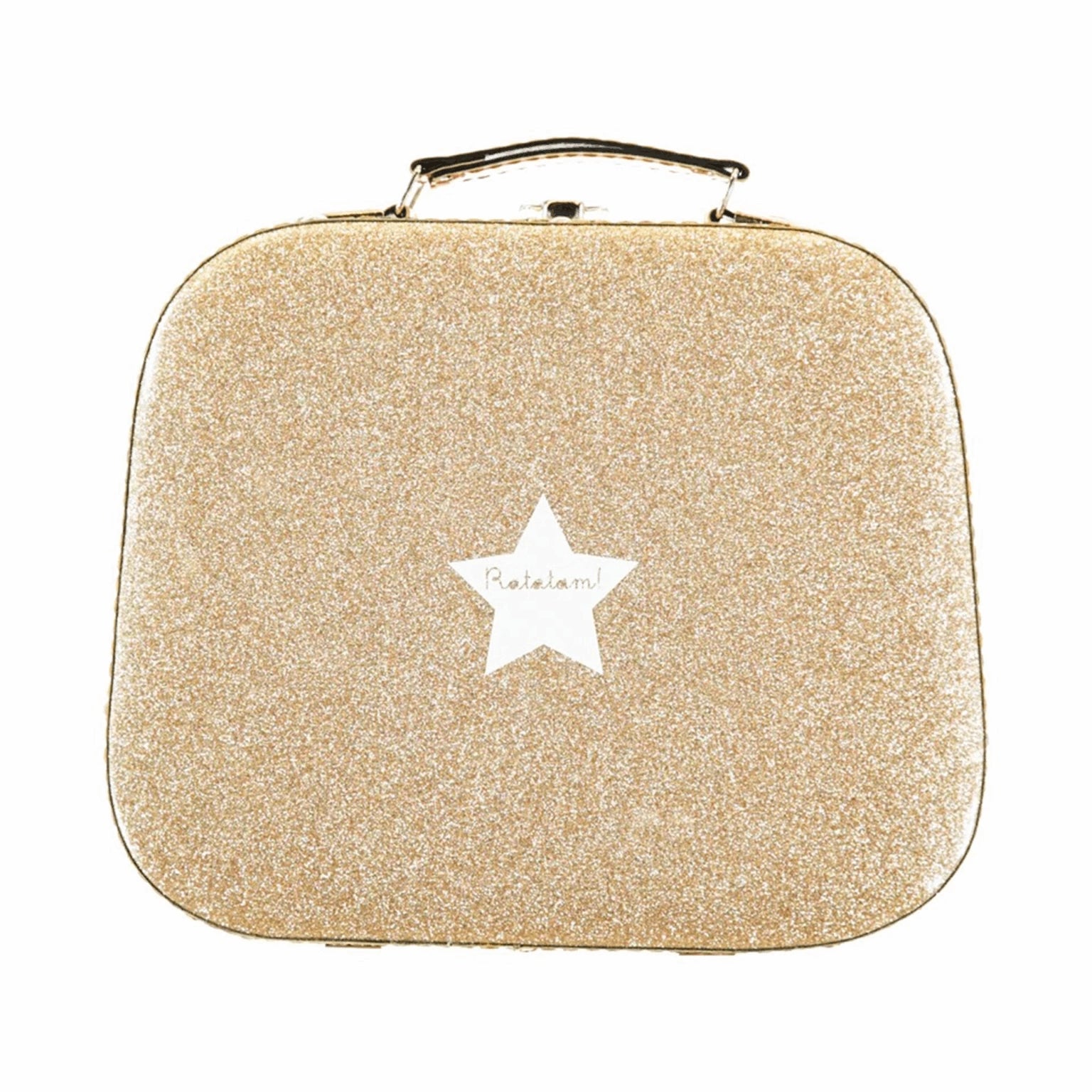 25 cm Glitter Suitcase image 0