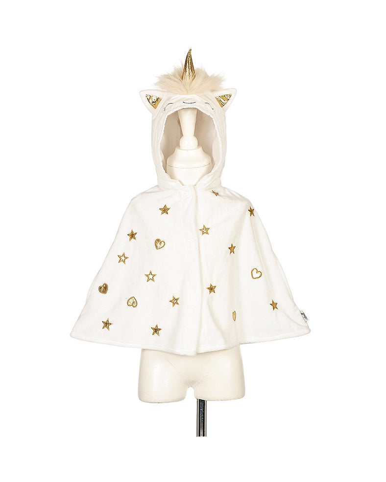 Unicorn baby cape off white image 0