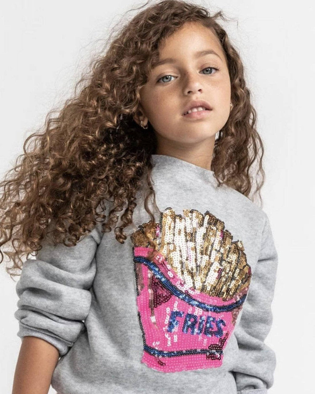 French Fries Grey Sweatshirt image 0