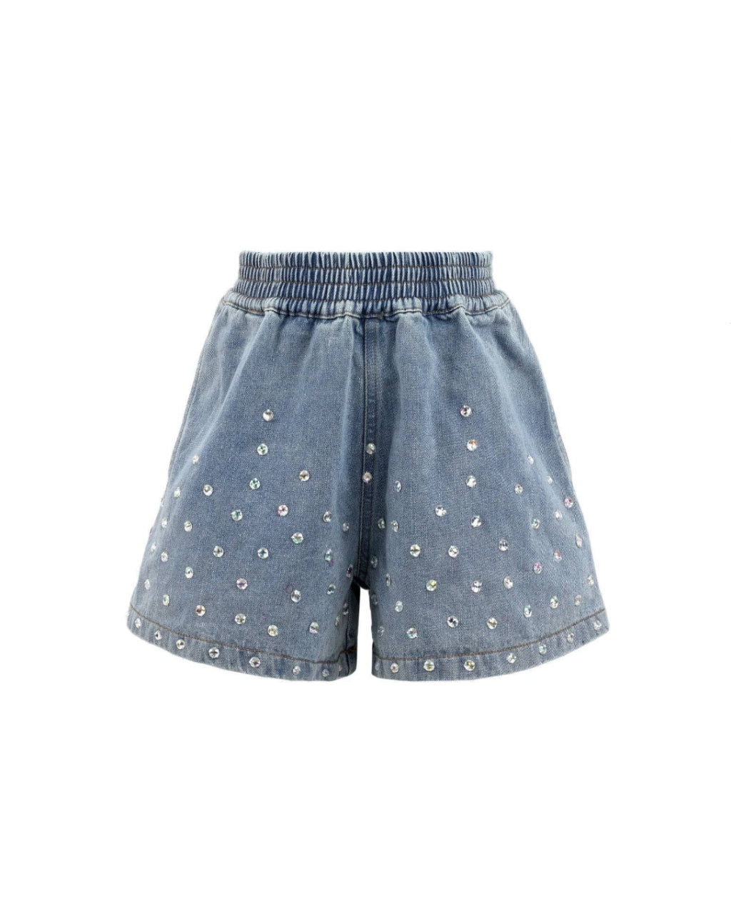Rocker Crystal Denim Shorts   image 5
